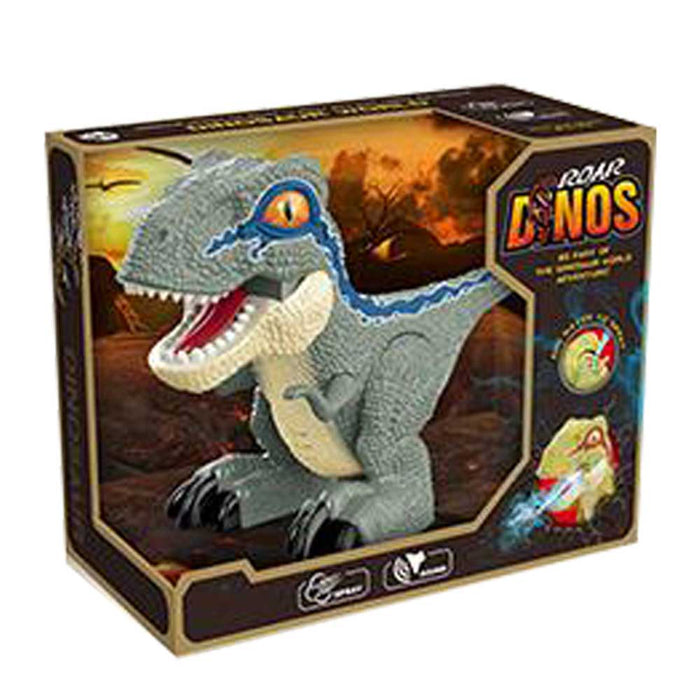 Интерактивна играчка Cypress - Динозавър T-Rex, със звуци и пара, асортимент