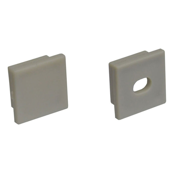 SET OF PLUGS FOR PROFILE LED STRIP CORNER MAT D-IL