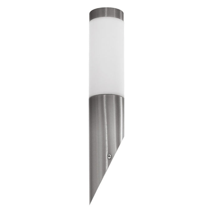 GARDEN WALL LIGHT CHROME 40W E27 IP44 D-IL CYLINDER