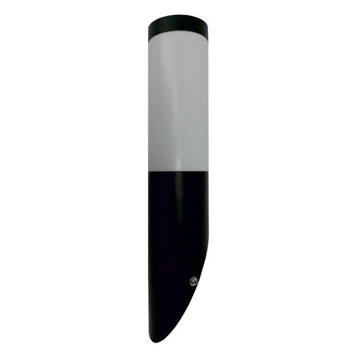 GARDEN WALL LIGHT BLACK 40W E27 IP44 D-IL CYLINDER