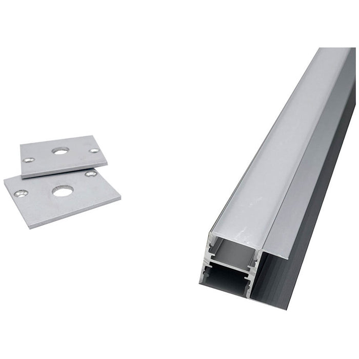 ALUMINUM PROFILE FOR LED STRIP DOUBLE-SIDED 3M D-IL