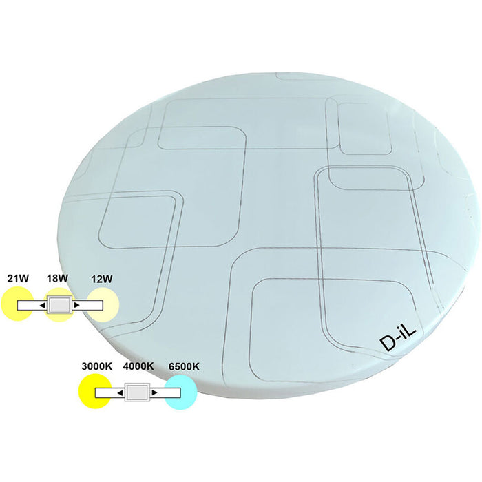 LED CEILING LAMP 12W 18W 21W WITH D-IL GABIO KEY