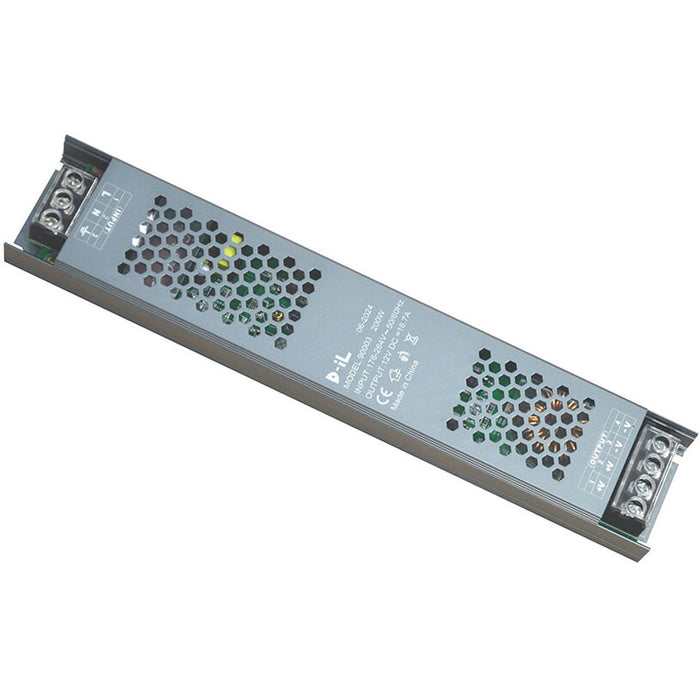 POWER SUPPLY LED STRIP ULTRA 200W 12V D-IL