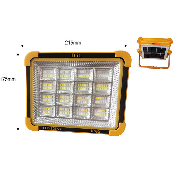 LED SOLAR FLOODLIGHT 3W 3000-6000K 300LM IP65 D-IL