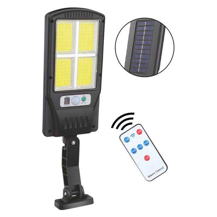 LED SOLAR STREET LAMP 12W 6000K IP44 WITH D-IL SENSOR