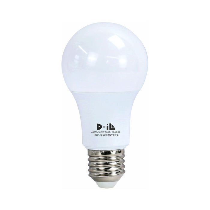 LED BULB E27 A60 10.5W 1055LM 3000K D-IL