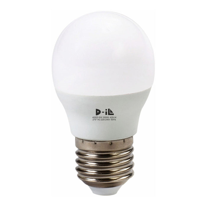 LED BULB BALL E27 G45 5W 425LM 3000K D-IL
