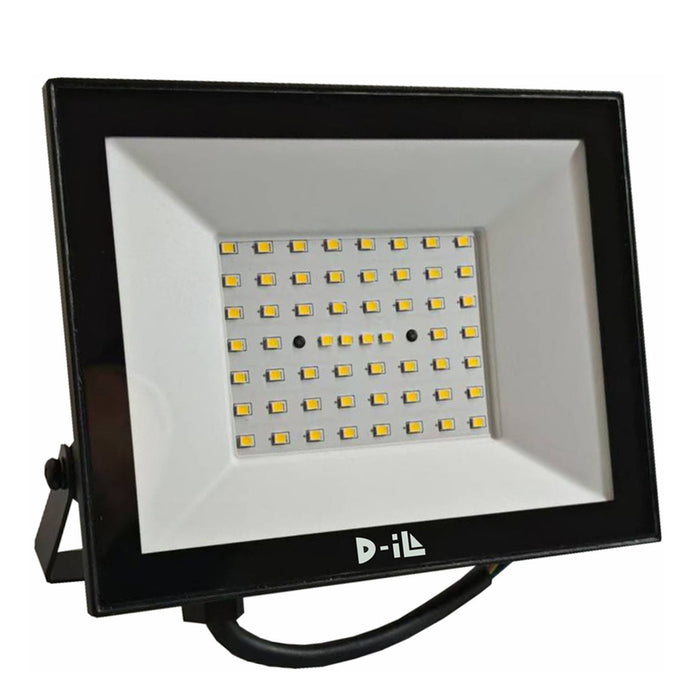 LED FLOORPLOD 50W 6500K 4300LM IP65 BLACK D-IL