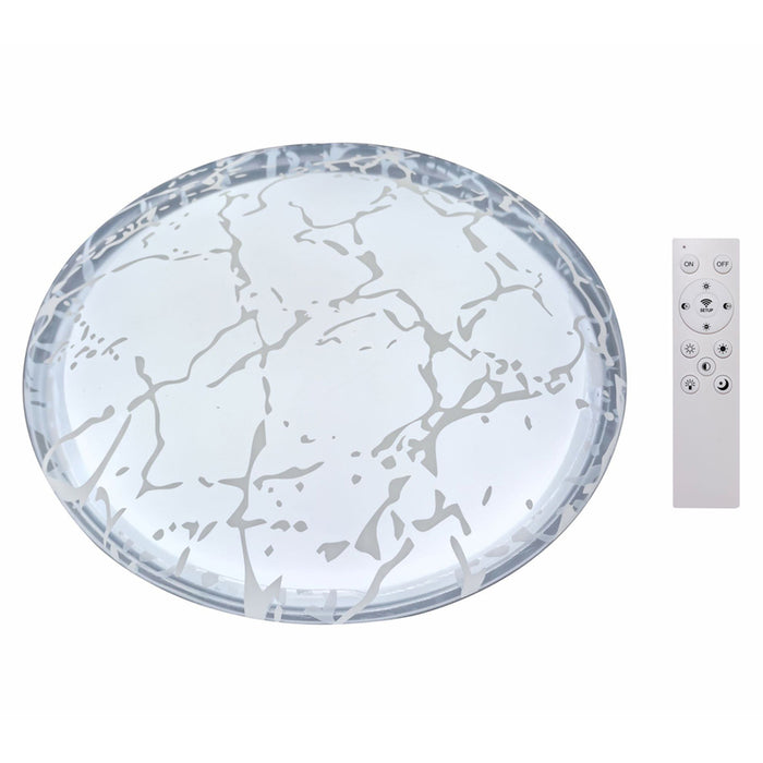 LED CEILING LAMP 64W 5440LM 3000-6500K WITH REMOTE D-IL DOUBLE COVER 1