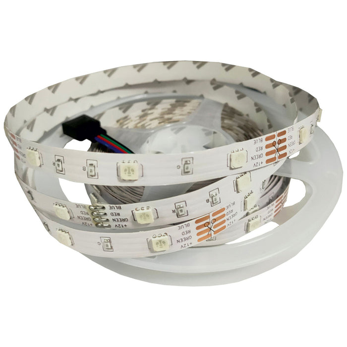 LED STRIP 9.6W 5M 12V RGB 60/1 IP20 D-IL