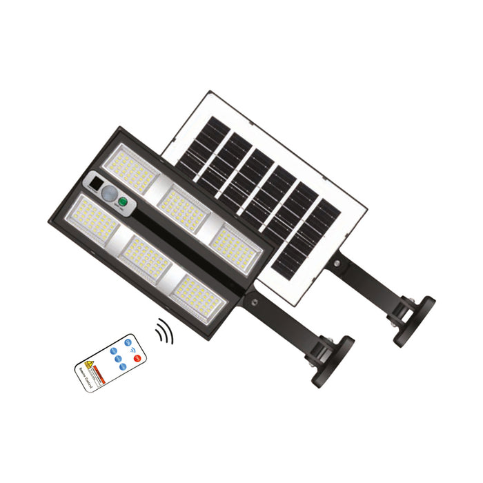 LED SOLAR LIGHT 18W 6000K WITH SENSOR IP44 WITH REMOTE D-IL