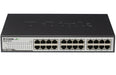 D-Link 24-Port 10/100/1000Mbps Copper Gigabit Ethernet Switch rack mountable - Неуправляеми комутатори<<<D-LINK мрежови
