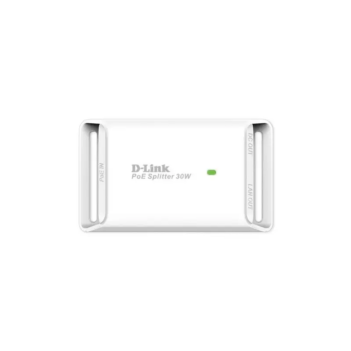 D-Link DPE-301GS 1 Port Gigabit 30W PoE Splitter - Аксесоари за сървъри и сториджи<<<Сървър Сторидж и UPS