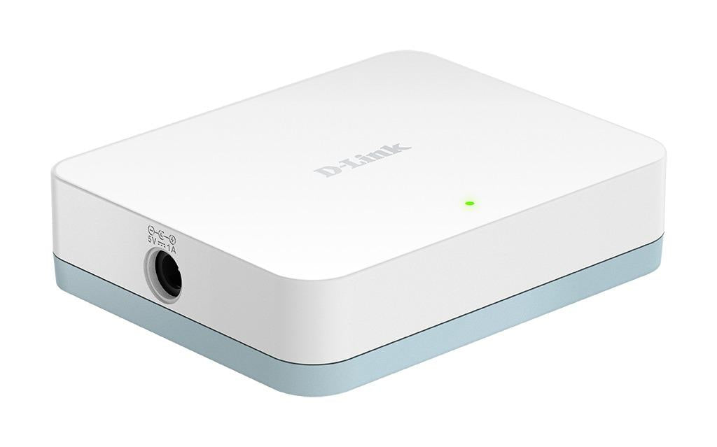 Switch D-Link DGS-1005D/E, 5 ports, 10/100/1000, Gigabit, Desktop