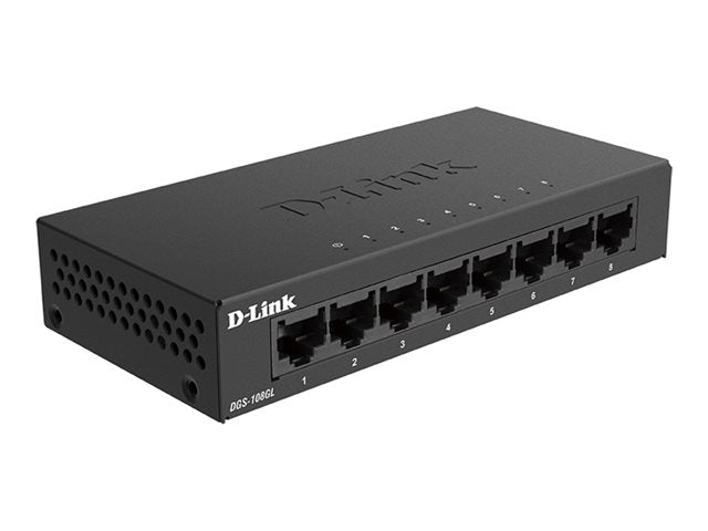 Switch D-Link DGS-108GL Black