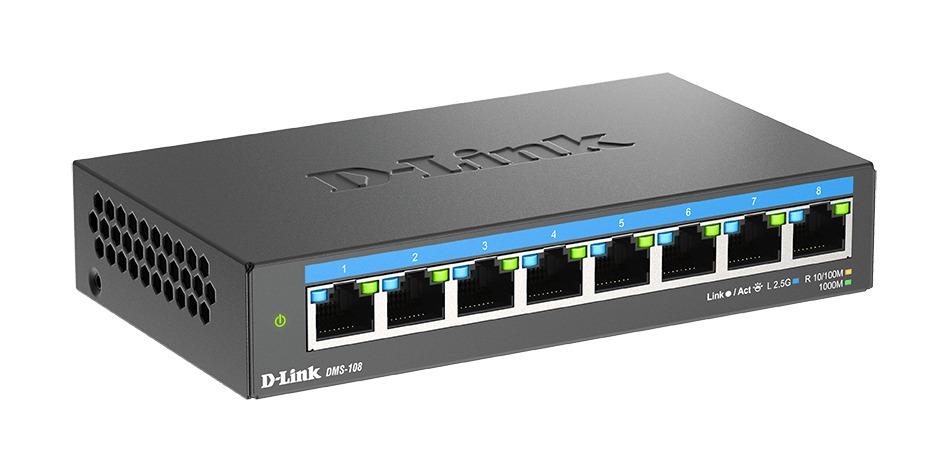 Switch D-Link DMS-108/E, 8 ports 2.5G Multi-Gigabit