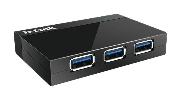 USB hub, 4 ports, D-LINK-DUB-1340-E