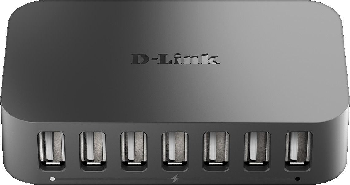 USB hub, 7-port, D-LINK-DUB-H7-E