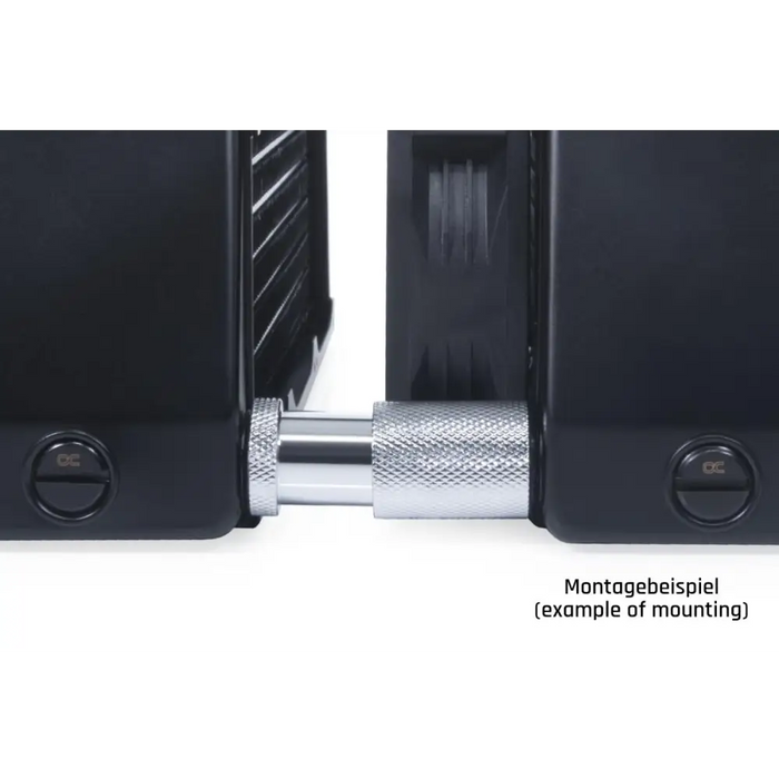 D-Plug Alphacool ES 20mm G1/4 AG auf G1/4 AG Black mat - Фитинги<<<Водно охлаждане<<<ValiAPI