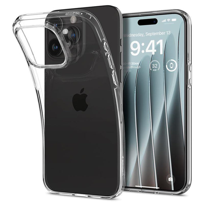 Spigen Crystal Flex Case for iPhone 15 Pro Max - Clear - Cell phone cases and covers<<<HurtelXML