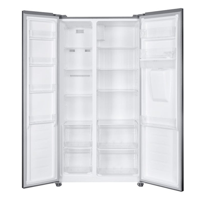 Refrigerator Side-by-Side Daewoo CSMSBS1ELVB3-EU , 439 l, E , No Frost , Inox
