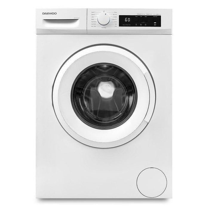Washing machine Daewoo WM710T0WU0BG*** , 1000 rpm, 7.00 kg, D , White