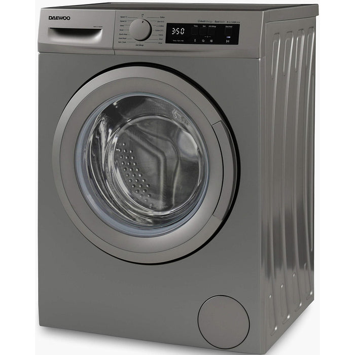 Washing machine Daewoo WM812T1SB0BG*** , 1200 rpm, 8.00 kg, B , Silver