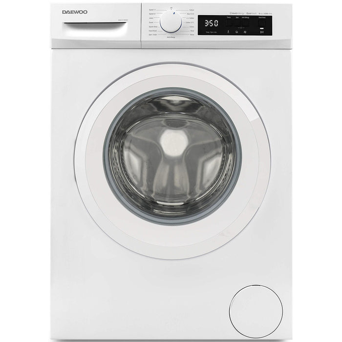 Washing machine Daewoo WM812T1WB0BG*** , 1200 rpm, 8.00 kg, B , White