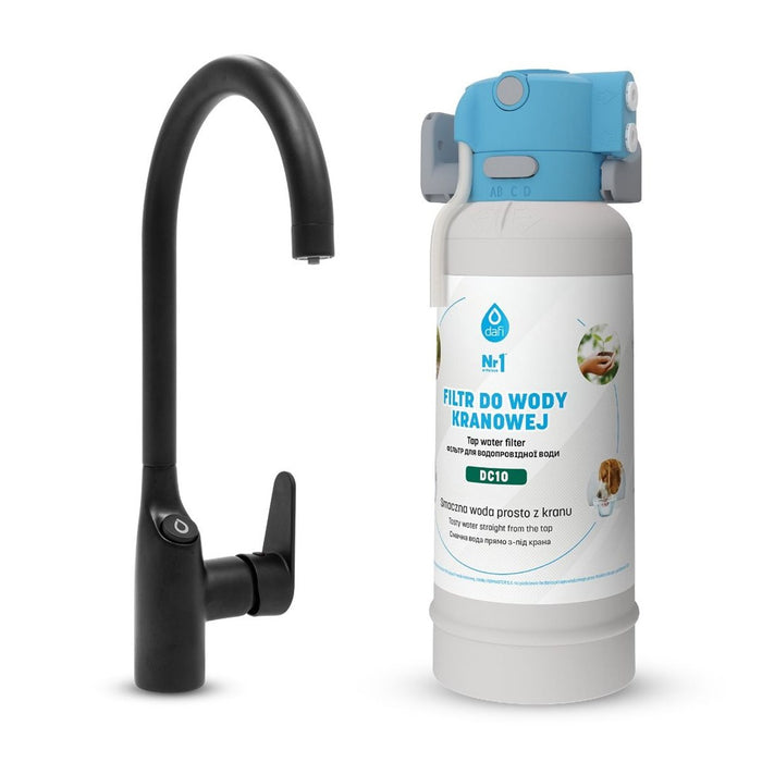 Dafi FLOW COMFORT D1 three-way faucet system COMO black