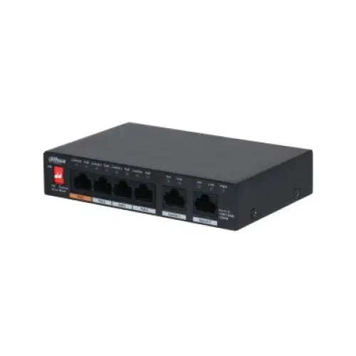 Dahua Technology PFS3006-4GT-60-V2 Gigabit Ethernet (10/100/1000) Power over Ethernet (PoE) Black