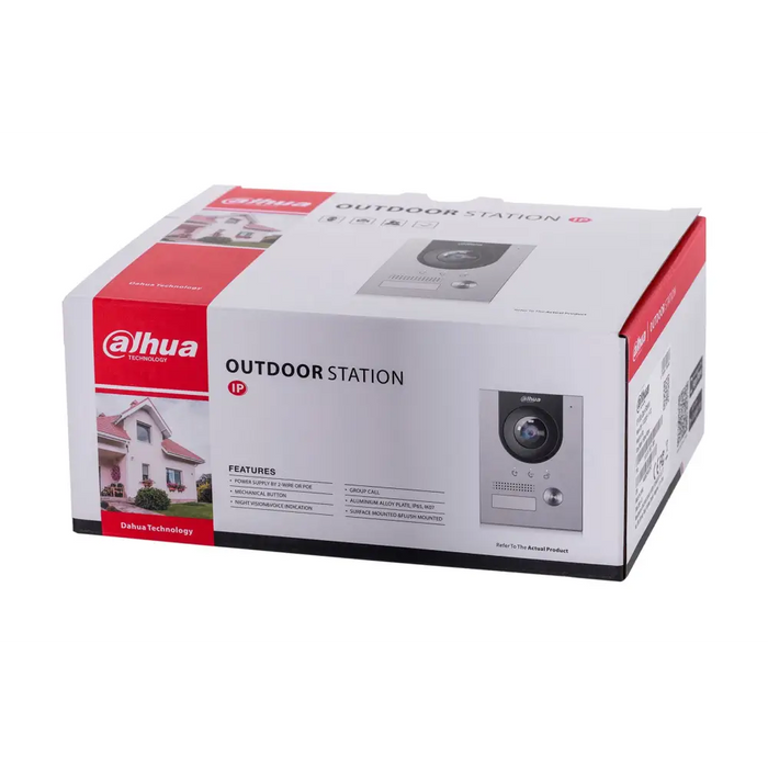 Dahua Technology VTO2202F-P-S2 video intercom system 2 MP Silver - IntercomsSDO-WDB<<<Door entry systemsSDO<<<ActionPL