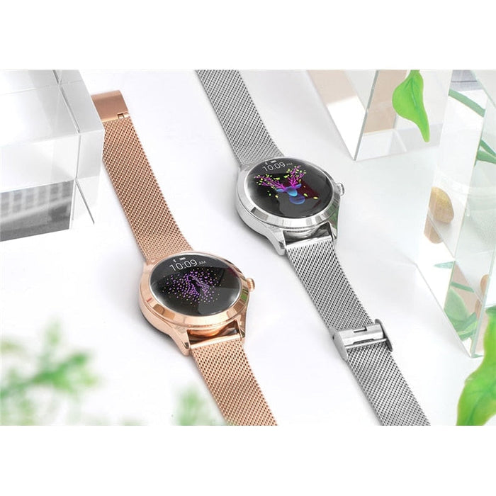 KW10 Fashion Smart Watch Women Heart Rate Monitor Sleep Monitoring