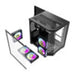 Darflash FT350 computer case + 5 aRGB fans (black) - With fan<<<PC Cases<<<Gaming<<<InnproXML