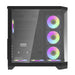 Darflash FT418 PRO computer case + 7 aRGB fans (black) - With fan<<<PC Cases<<<Gaming<<<InnproXML