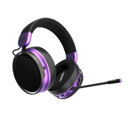 Dark Project Sono Wireless gaming headphones - Black/Violet - Геймърски слушалки<<<Геймърска