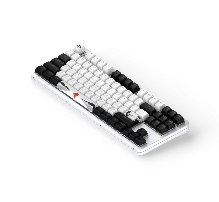 Gaming Mechanical Keyboard Dark Project 87 Fuji V2 RGB TKL - G3MS Sapphire Switches, ABS