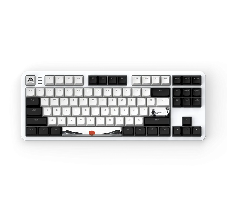 Gaming Mechanical Keyboard Dark Project 87 Fuji V2 RGB TKL - G3MS Sapphire Switches, ABS