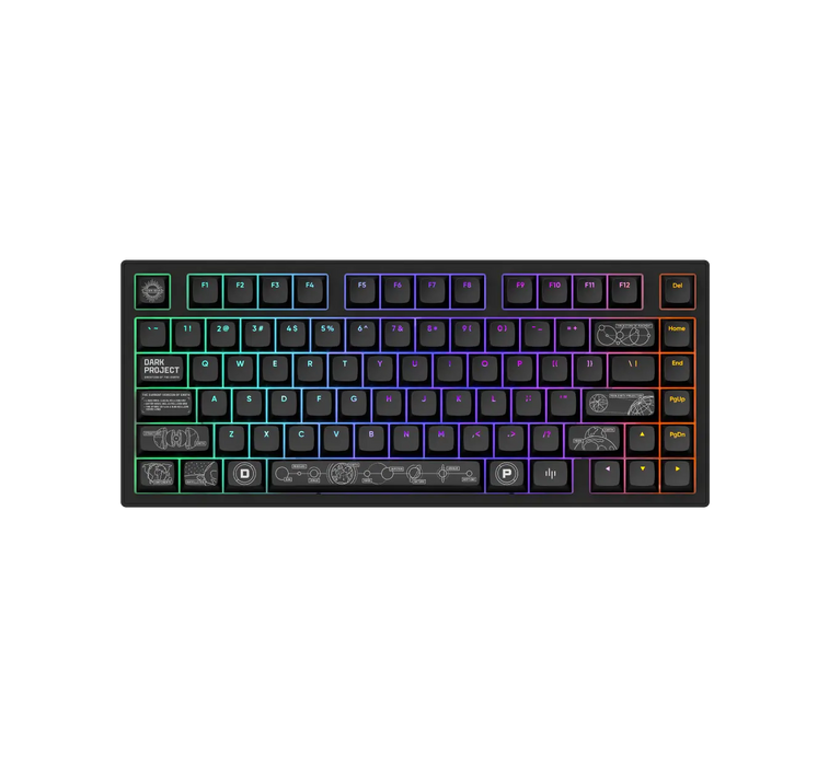 Dark Project ALU81A Terra Nova V2 Black RGB Wireless Gaming Keyboard