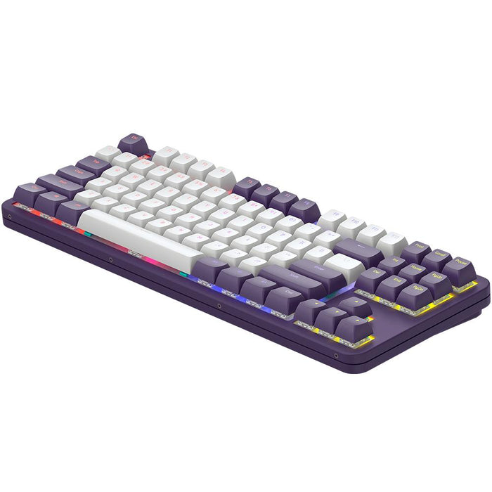 Gaming mechanical keyboard Dark Project ALU87A Violet RGB - TKL