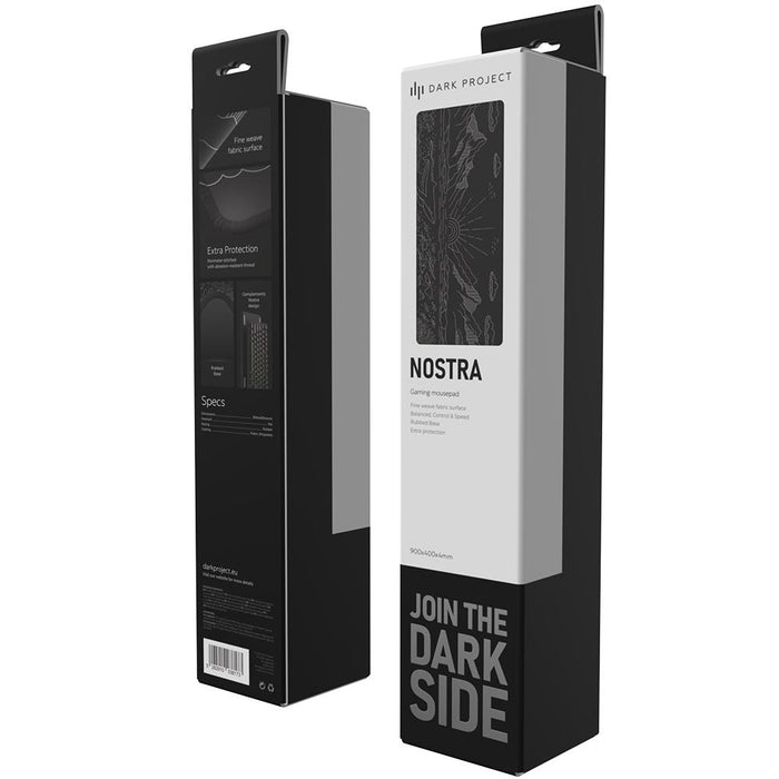 Gaming pad Dark Project - Nostra Black XL
