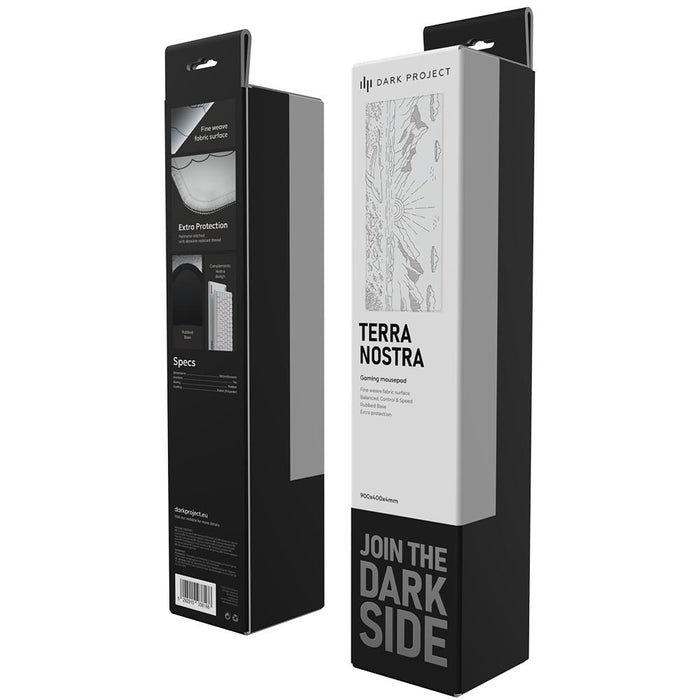 Gaming pad Dark Project - Nostra White XL
