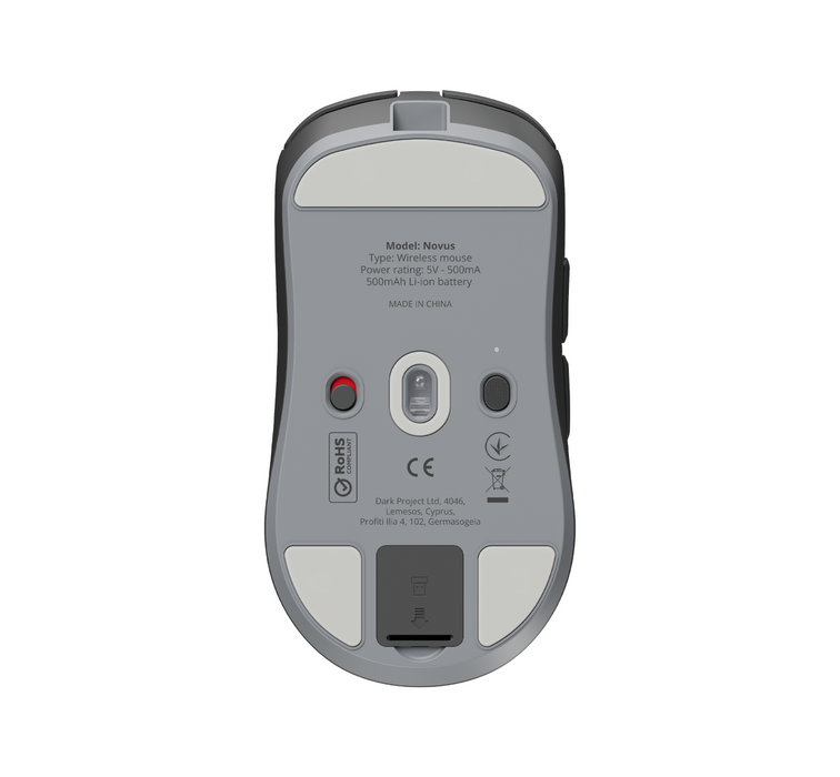 Gaming wireless mouse Dark Project Novus BG - Black