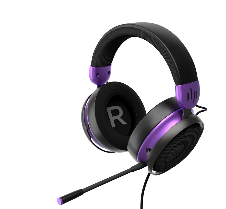 Dark Project Sono Wired Gaming Headset - Black/Violet