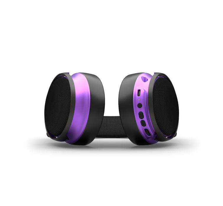 Dark Project Sono Wireless gaming headphones - Black/Violet