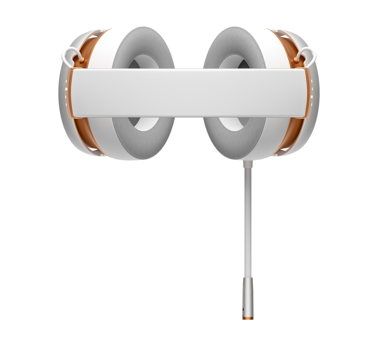 Gaming wireless headphones Dark Project Sono Wireless - White/Gold