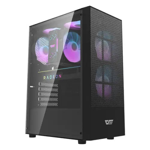 Darkflash A290 computer case (black) + 3 fans - With fan<<<PC Cases<<<Gaming<<<InnproXML