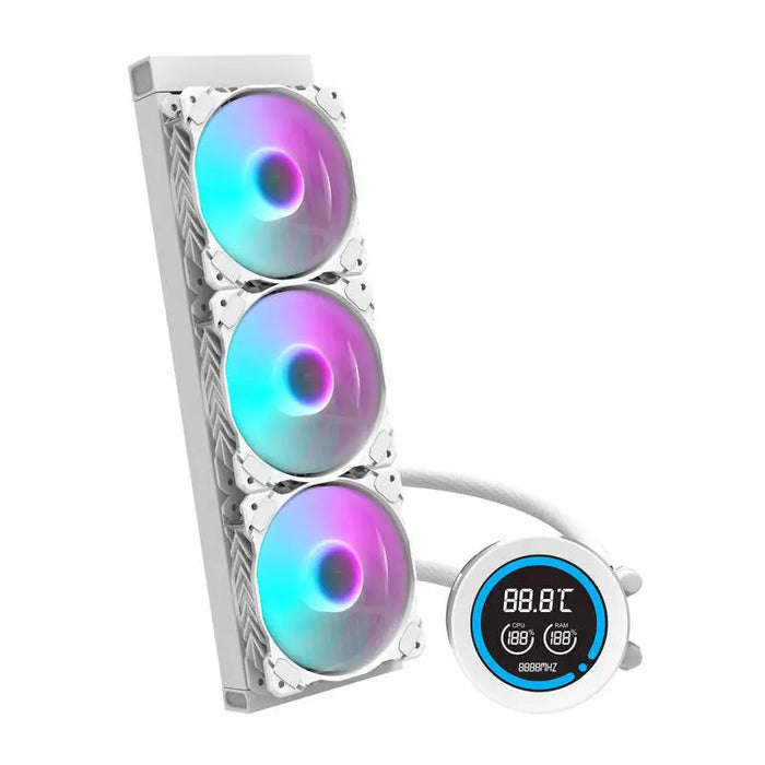 Darkflash Computer Radiator DN-D360 WHITE - Water cooling<<<Computer cooling<<<Gaming<<<InnproXML