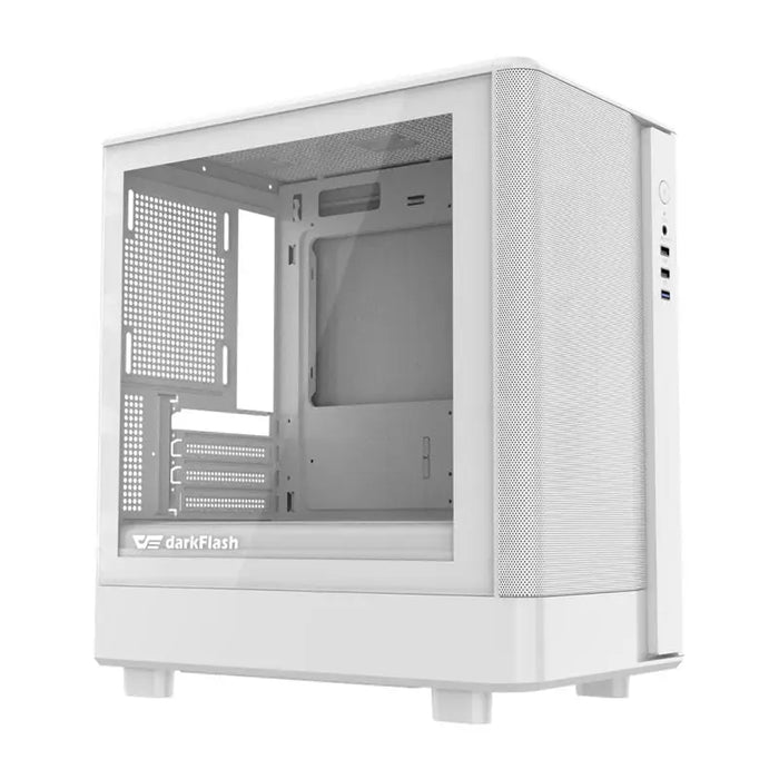 Darkflash DB330M Mesh computer case (white) - Without fan<<<PC Cases<<<Gaming<<<InnproXML