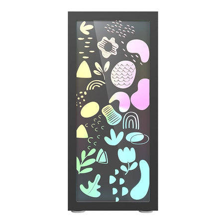 Darkflash DK210 Graffiti computer case (black) - Without fan<<<PC Cases<<<Gaming<<<InnproXML