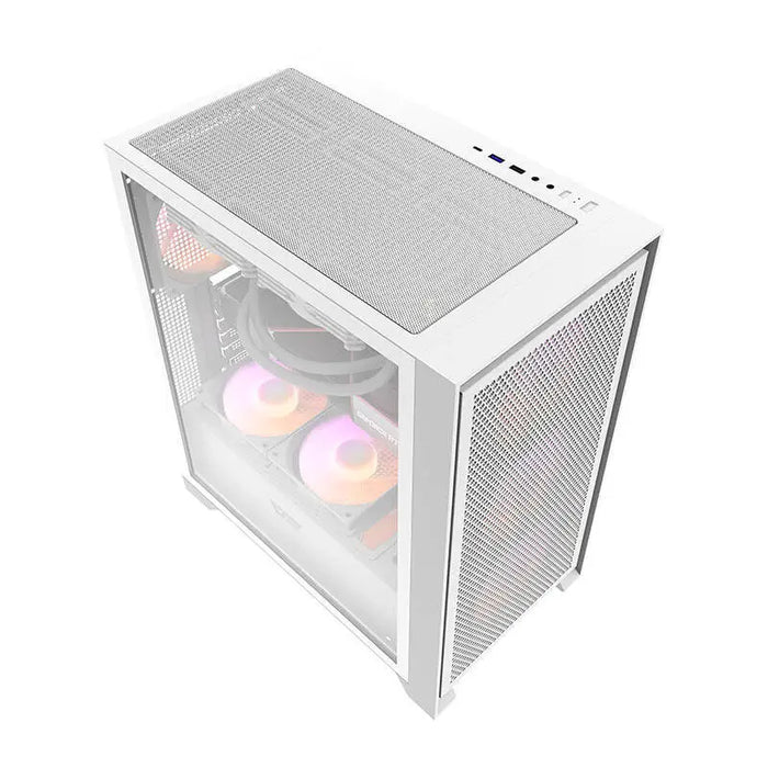 Darkflash DRX70 MESH computer case (white) + 4 RGB fans - With fan<<<PC Cases<<<Gaming<<<InnproXML